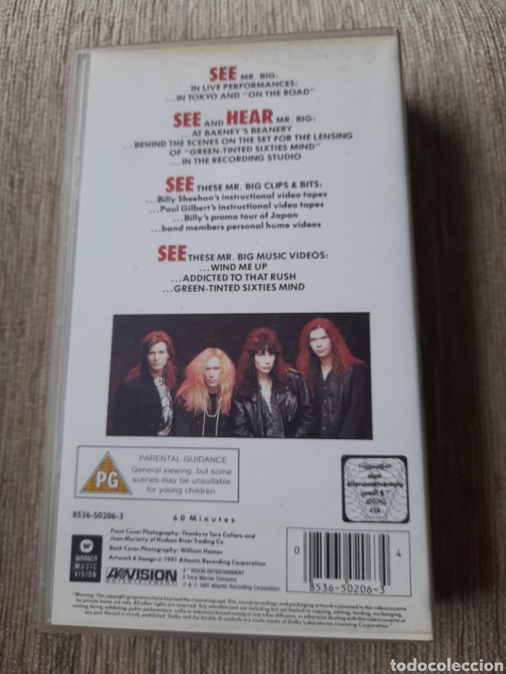 V&iacute;deos y DVD musicales: VHS MR.BING LEAN IN TO IT - Foto 2