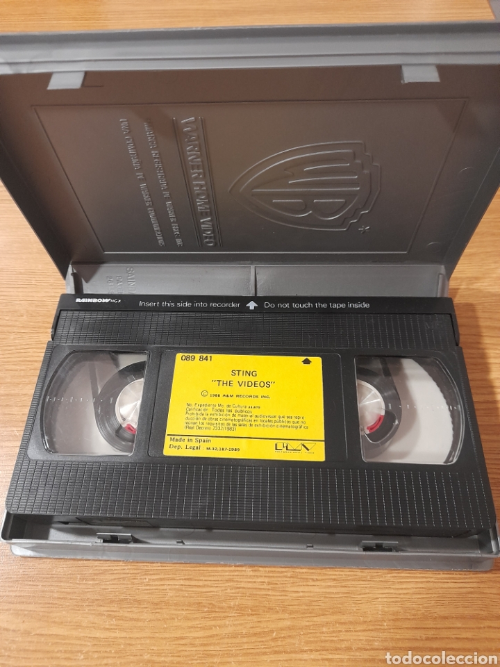 V&iacute;deos y DVD musicales: VHS STING THE VIDEOS - Foto 3