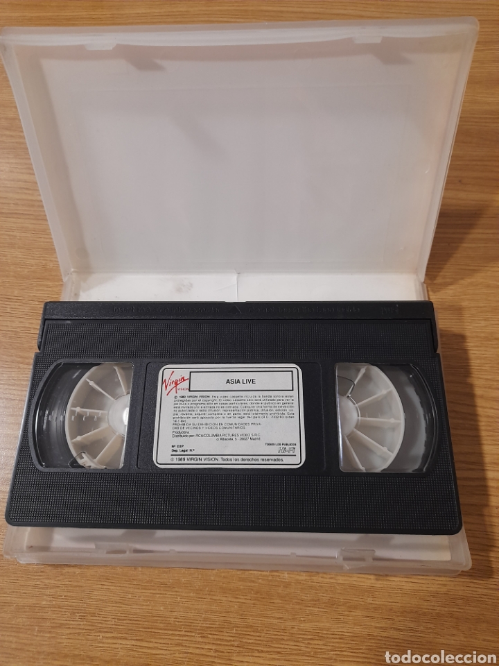 V&iacute;deos y DVD musicales: VHS ASIA LIVE - Foto 3