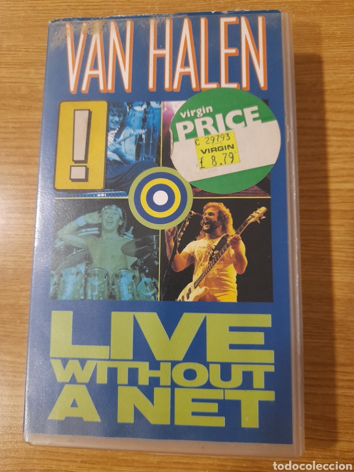 V&iacute;deos y DVD musicales: VHS VAN HALEN LIVE WITHOUT A NET - Foto 1