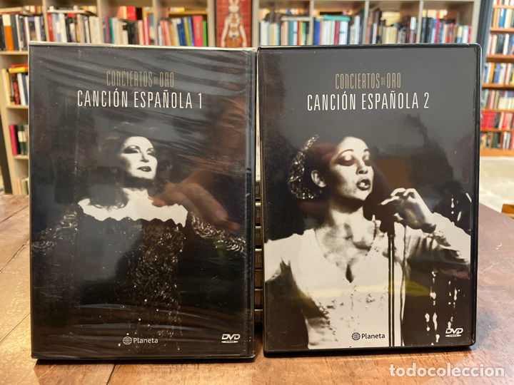 V&iacute;deos e DVD Musicais: Canci&oacute;n espa&ntilde;ola 1 y 2. DVD precintado