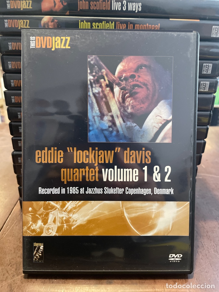 V&iacute;deos e DVD Musicais: Eddie Lockjaw Davis Quartet. Volume 1&2. Recorded in 1985 at Jazzhus Slukefter Copenhagen, Denmark.