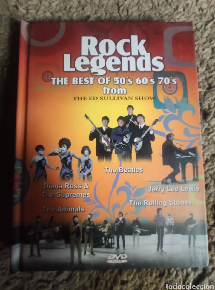 V&iacute;deos e DVD Musicais: DVD Rock Legends. Ed Sullivan Show. The BEST 50' 60' 70'