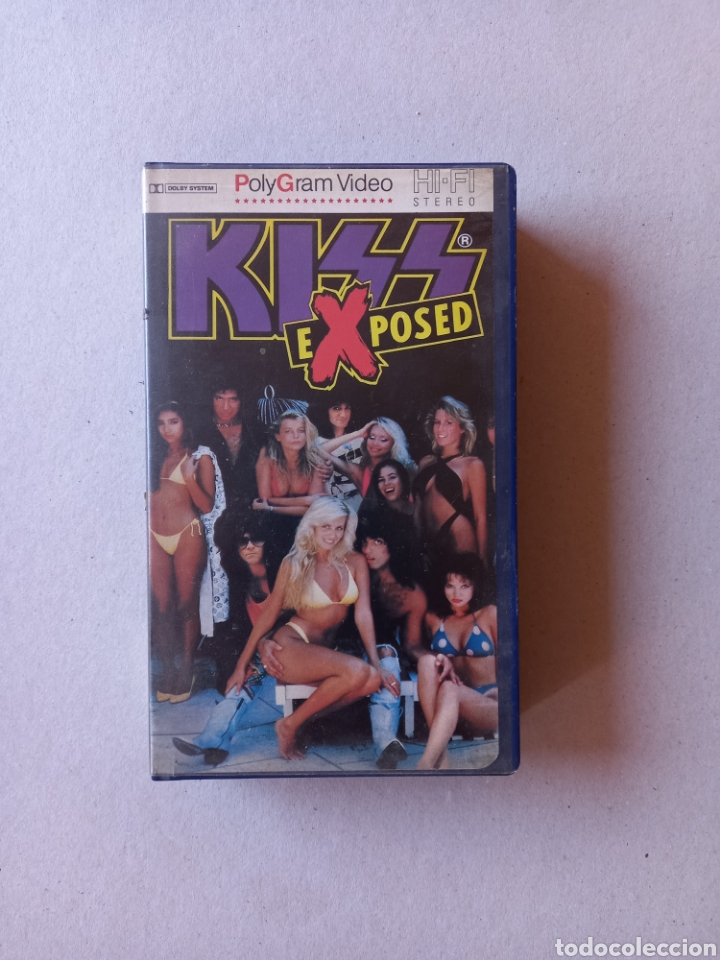 V&iacute;deos y DVD musicales: KISS Exposed VHS - Foto 1