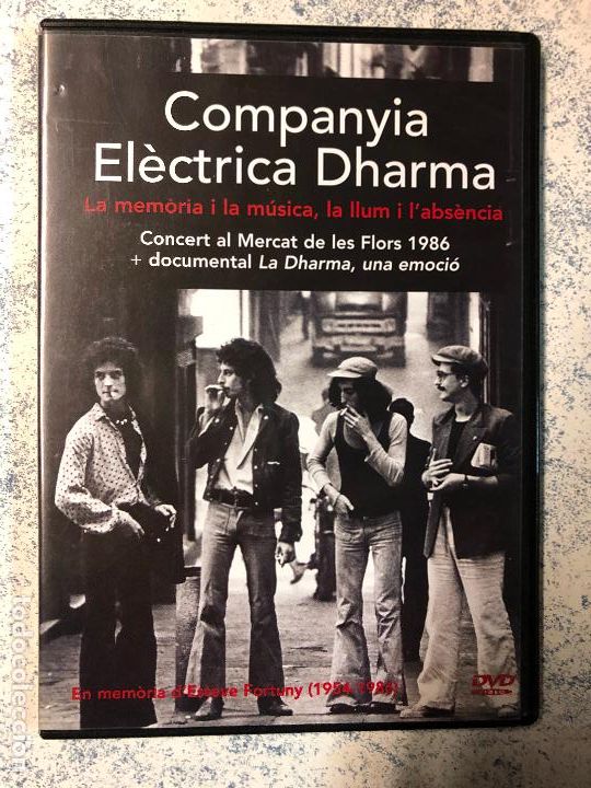 V&iacute;deos e DVD Musicais: Companyia electrica dharma. concert mercat de les flors 1986. dvd. homenatge Esteve dvd