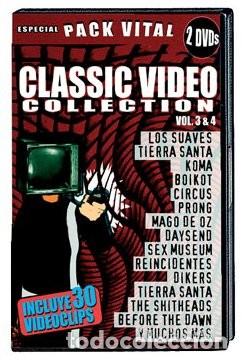 Vídeos y DVD Musicales: 2 PACK VITAL - CLASSIC VIDEO COLLECTION (LOKOMOTIVE 2007) - 4 DVDS COMO NUEVOS CON 60 VIDEOCLIPS - Foto 2 - 303783378