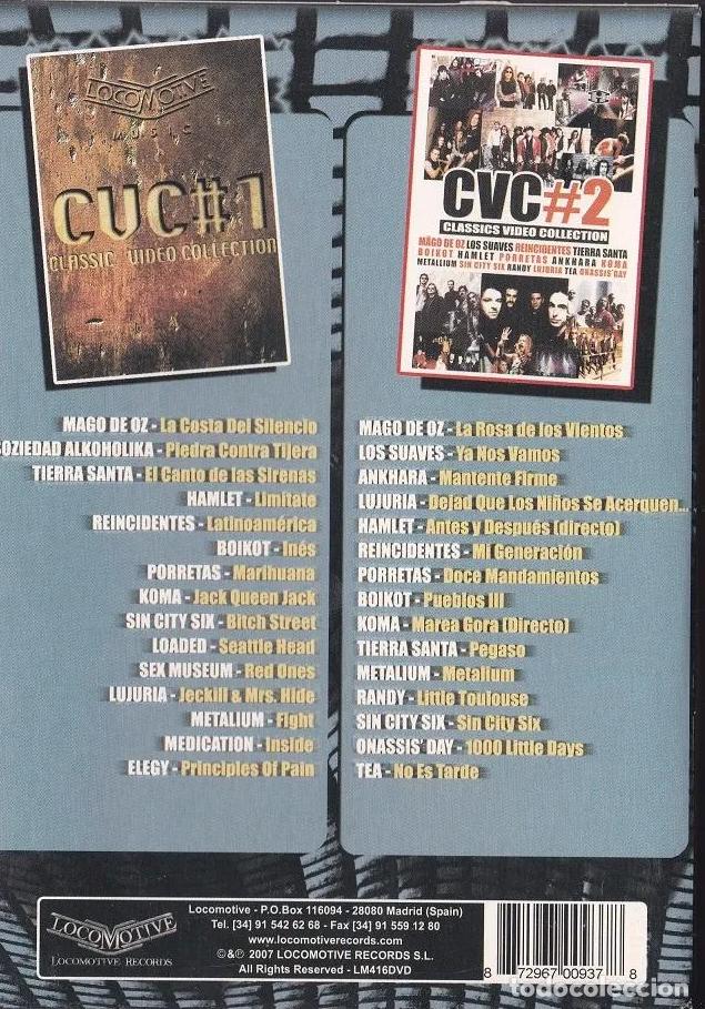 Vídeos y DVD Musicales: 2 PACK VITAL - CLASSIC VIDEO COLLECTION (LOKOMOTIVE 2007) - 4 DVDS COMO NUEVOS CON 60 VIDEOCLIPS - Foto 3 - 303783378
