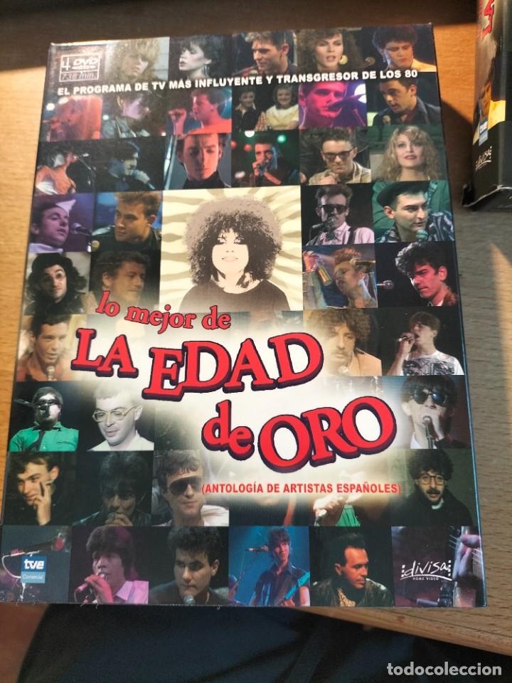 RAR BOX. 4 DVD'S. LO MEJOR DE LA EDAD DE ORO. ALASKA, KAKA DE LUXE, LA MODE (Música - Videos y DVD Musicales)