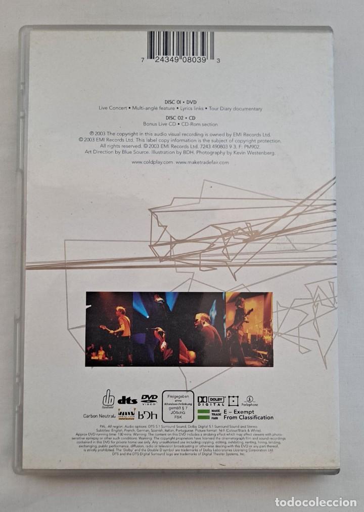 V&iacute;deos y DVD musicales: COLDPLAY - LIVE 2003 - DVD Y CD - Foto 3