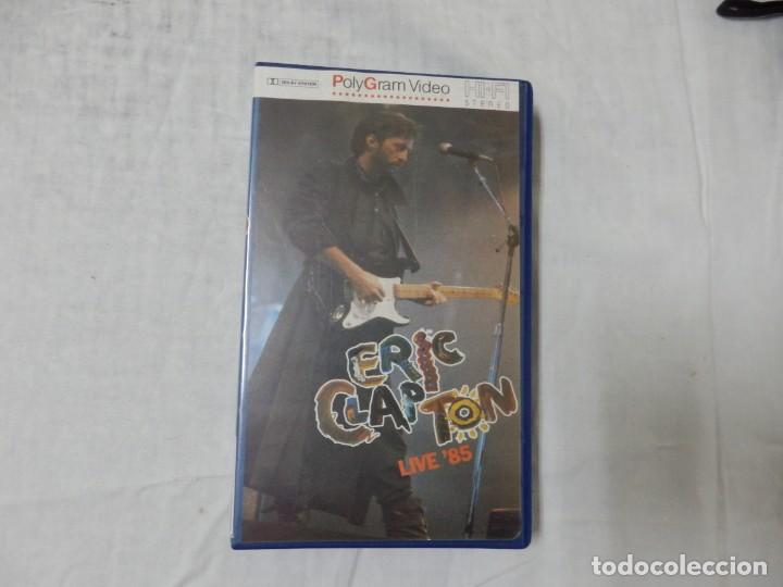 V&iacute;deos y DVD musicales: VHS Eric Clapton Live 85 - Foto 1