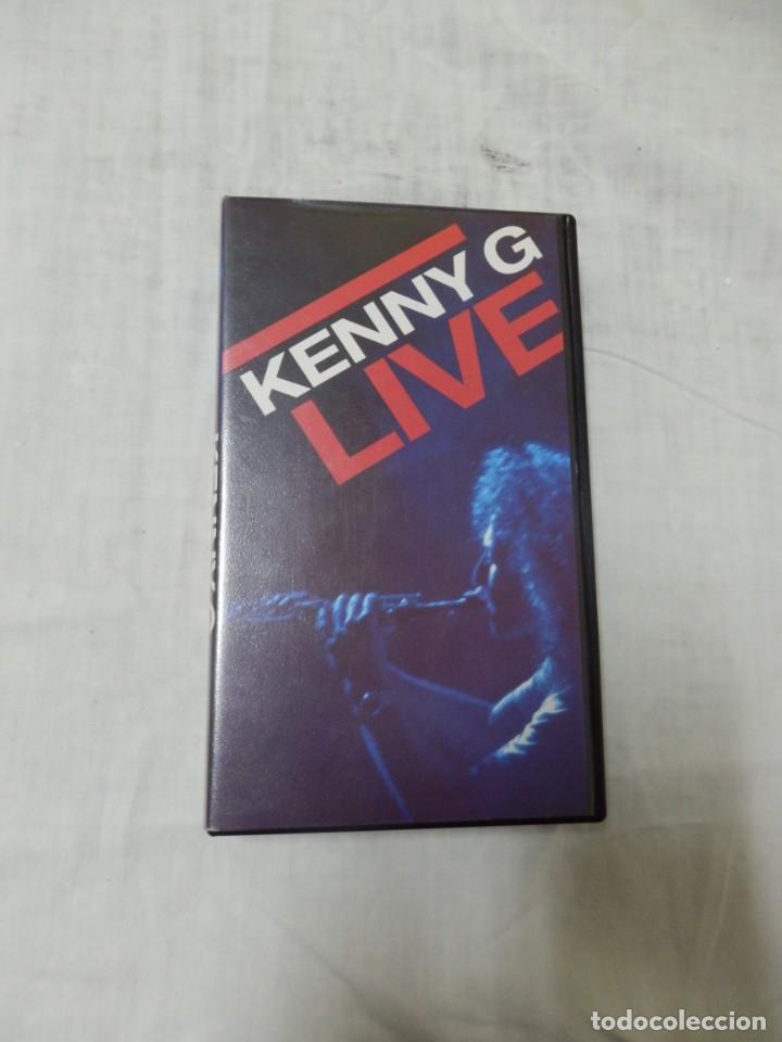 V&iacute;deos y DVD musicales: VHS Kenny G Live - Foto 1