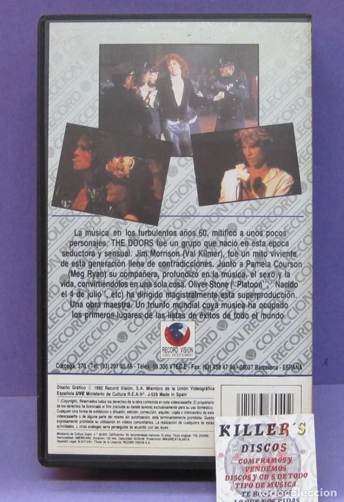 V&iacute;deos y DVD musicales: The Doors - Oliver Stone - [VHS] - Foto 2