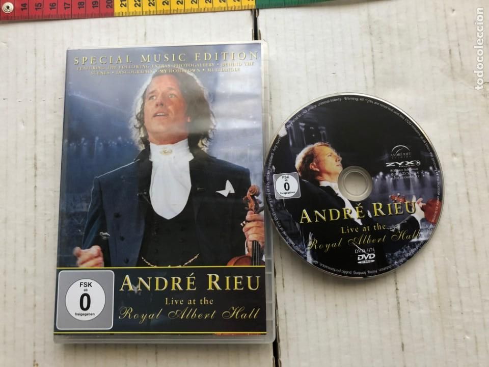 Vid&eacute;os y DVD Musicaux: ANDRE RIUE LIVE AT TYHE ROYAL ALBERT HALL SPECIAL MUSICA EDITION - DVD KREATEN