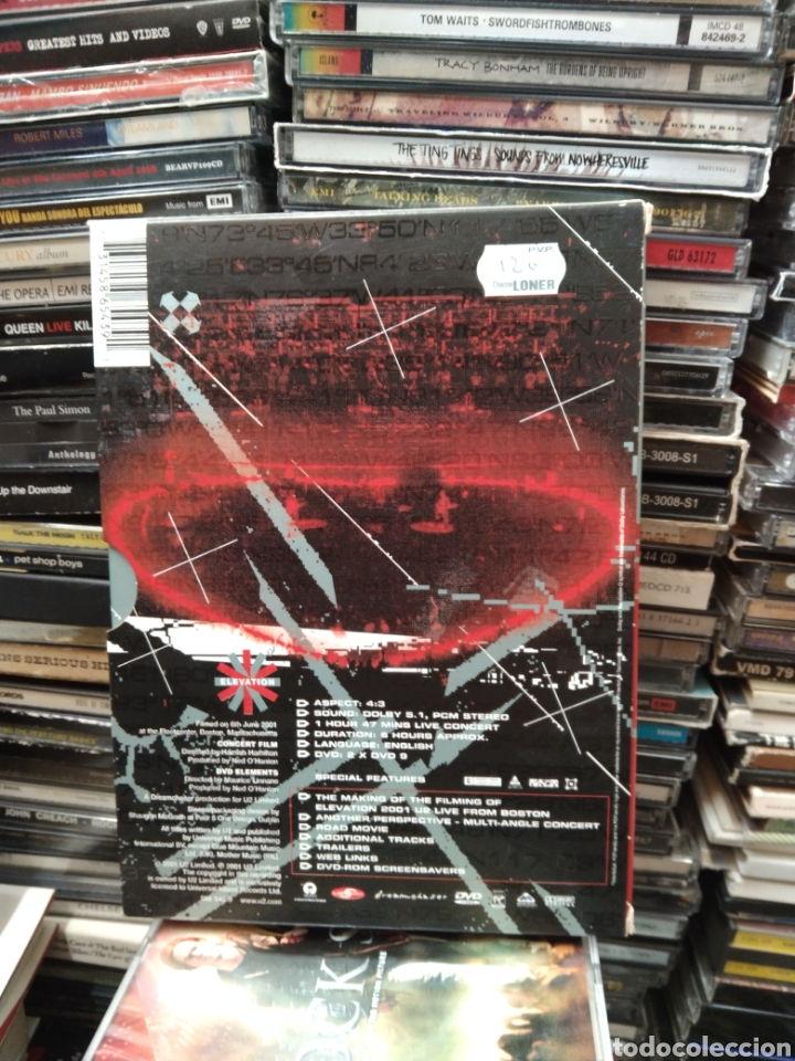 V&iacute;deos y DVD musicales: Elevation 2001 U2 live from Boston - Foto 2