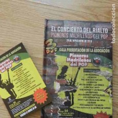 Vídeos y DVD Musicales: 3DVD EL CONCIERTO DE RIALTO PIONEROS MADRILEÑOS DEL POP 20 NOVIEMBRE 2016 PMP LIBRO CON DVDS GALA. Lote 373925847