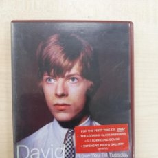 Vídeos y DVD Musicales: DVD DAVID BOWIE ( LOVE YOU TILL TUESDAY ) 2004 UNIVERSAL 1969 - 1970 + PHOTO GALLERY. Lote 307661988