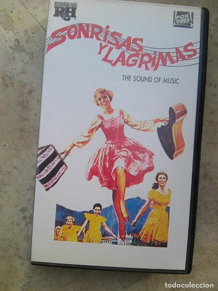 V&iacute;deos y DVD musicales: Sonrisas y l&aacute;grimas vhs - Foto 1