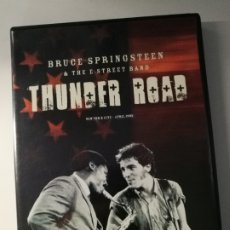 Vídeos y DVD Musicales: THUNDER ROAD - BRUCE SPRINGSTEEN .UNNOFFICIAL NEW YORK ABRIL 1995 .WOODSTOCK TAPES LABEL.2008.RARO .. Lote 309932653