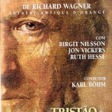 Vídeos y DVD Musicales: TRISTÂO E ISOLDA DE RICHARD WAGNER. Lote 310094428