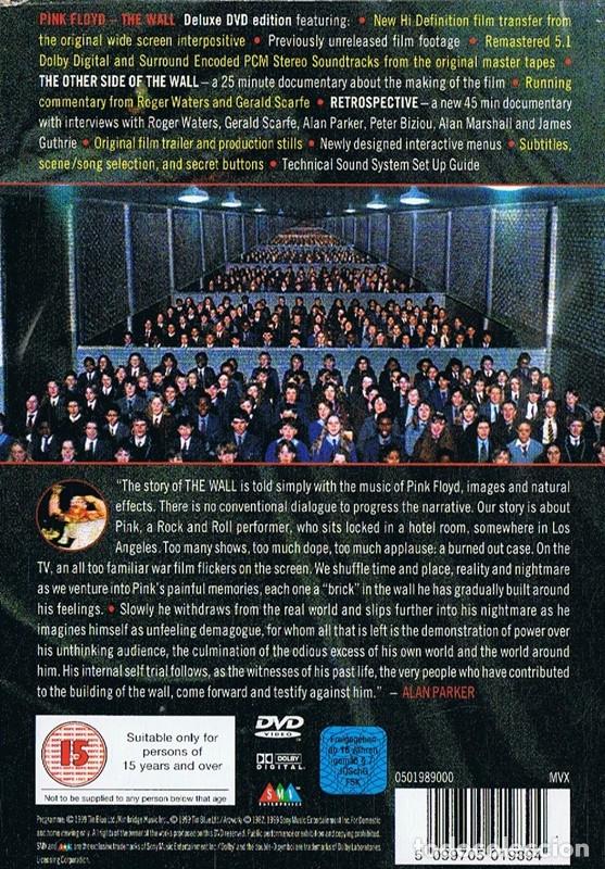 V&iacute;deos y DVD musicales: PINK FLOYD THE WALL - Foto 2