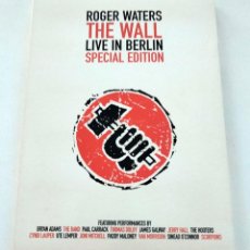Vídeos y DVD Musicales: DVD ROGER WATERS - THE WALL. LIVE IN BERLIN. SPECIAL EDITION. DIGIPACK. COMO NUEVO.. Lote 310712408