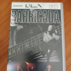 Vídeos y DVD Musicales: VHS BARRICADA. DIRECTO POLYGRAM IBÉRICA 1990