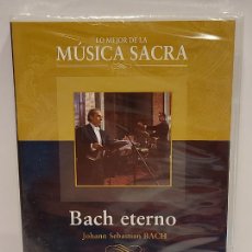 Vídeos y DVD Musicales: J.S.BACH / BACH ETERNO / LO MEJOR DE LA MÚSICA SACRA / DVD / PRECINTADO. Lote 311989228