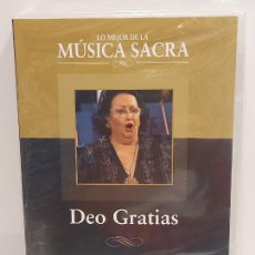 Vídeos y DVD Musicales: DEO GRATIAS / CABALLÉ-MARTÍ-BRUSON / LO MEJOR DE LA MÚSICA SACRA / DVD / PRECINTADO. Lote 311989813