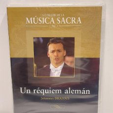 Vídeos y DVD Musicales: JOHANNES BRAHMS / UN RÉQUIEM ALEMÁN / LO MEJOR DE LA MÚSICA SACRA / DVD / PRECINTADO. Lote 312207583