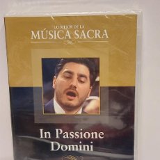 Vídeos y DVD Musicales: IN PASIONE DOMINI / JOSÉ CURA / LO MEJOR DE LA MÚSICA SACRA / DVD / PRECINTADO. Lote 312208498