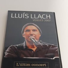 Vídeos y DVD Musicales: LLUÍS LLACH / VERGES 2007 / L'ÚLTIM CONCERT / DVD - 25 TEMAS / IMPECABLE.. Lote 312680033