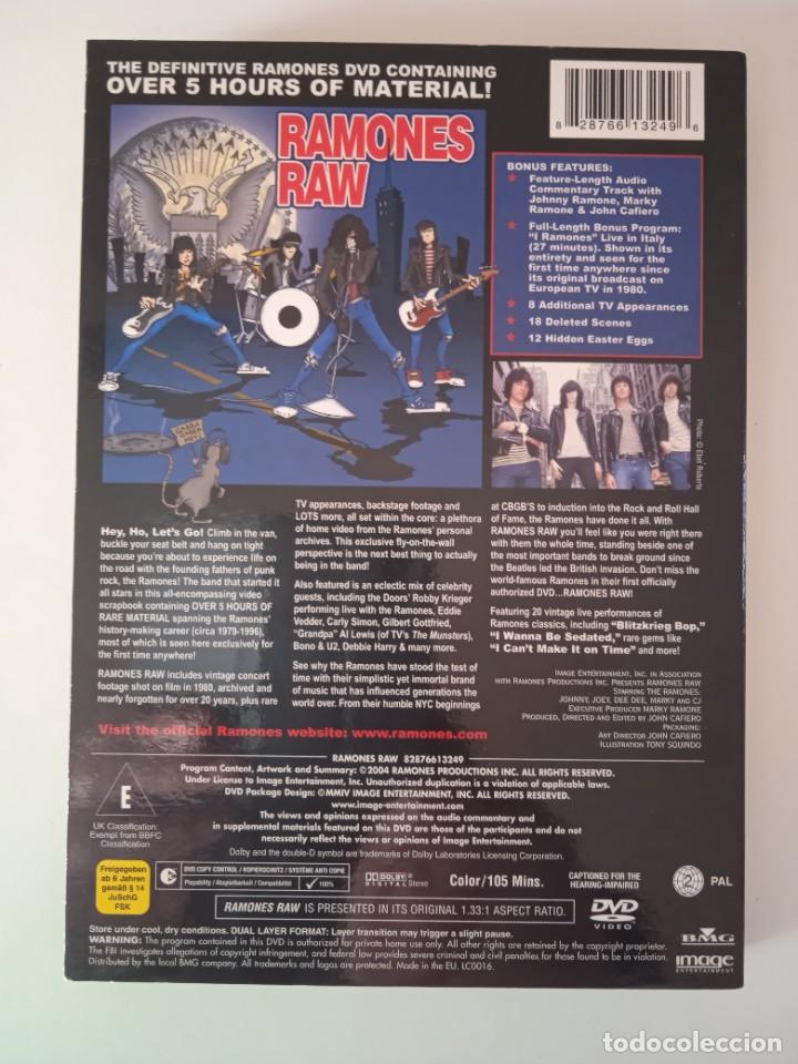 V&iacute;deos y DVD musicales: RAMONES...RAW DVD - Foto 2
