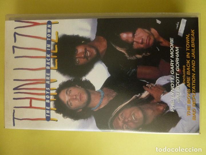 Video e DVD Musicali: VHS -THIN LIZZY&middot;THE BOYS ARE BACK IN TOWN-VIDEO MUSICAL