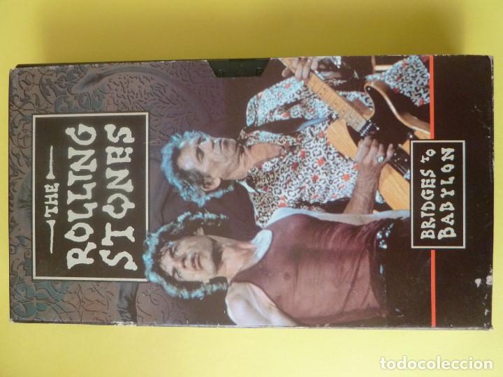 Video e DVD Musicali: VHS-THE ROLLING STONES&middot;BRIDGES TO BABYLON-VIDEO MUSICAL