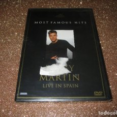 Vídeos y DVD Musicales: RICKY MARTIN (LIVE IN SPAIN ) - DVD - 8537 - PRECINTADO - MOST FAMOUS HITS. Lote 313144538