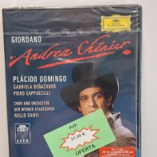 Vídeos y DVD Musicales: GIORDANO / ANDREA CHÉNIER / PLÁCIDO DOMINGO / NELLO SANTI / DVD - GRAMMOPHON-2005 / PRECINTADO. Lote 313215643