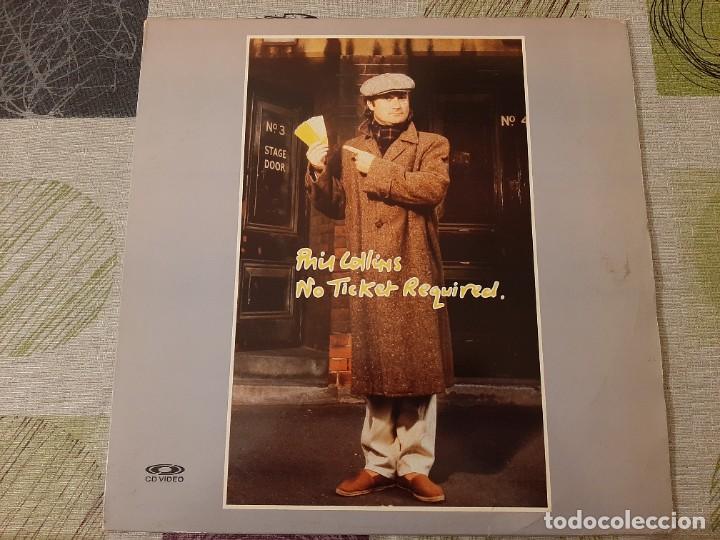 V&iacute;deos e DVD Musicais: Phil Collins - No Ticket Required - Laser Disk