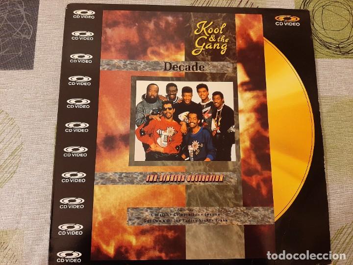 V&iacute;deos y DVD Musicales: Kool & The Gang - Decade - The Singles Collection - Laser Disk