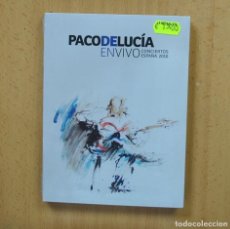 Vídeos y DVD Musicales: PACO DE LUCIA - EN VIVO CONCIERTOS ESPA�A 2010 - DVD + 2 CD. Lote 313461183