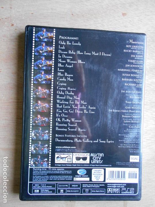 V&iacute;deos y DVD musicales: DVD ROY ORBISON - Foto 2