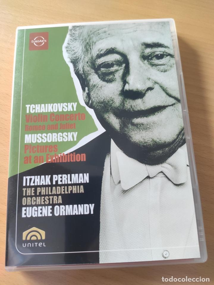 V&iacute;deos y DVD musicales: ITZHAK PERLMAN THE PHILADELPHIA ORCHESTRA EUGENE ORMANDY - Foto 1