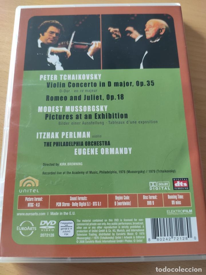V&iacute;deos y DVD musicales: ITZHAK PERLMAN THE PHILADELPHIA ORCHESTRA EUGENE ORMANDY - Foto 2