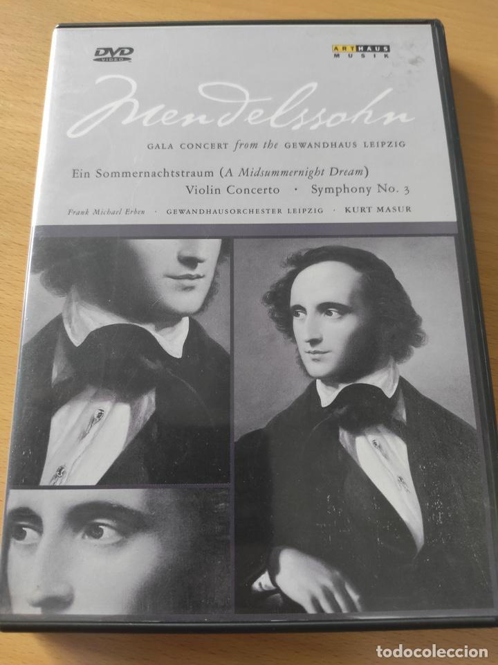 V&iacute;deos e DVD Musicais: Mendelssohn GALA CONCERT from the GEWANDHAUS LEIPZIG