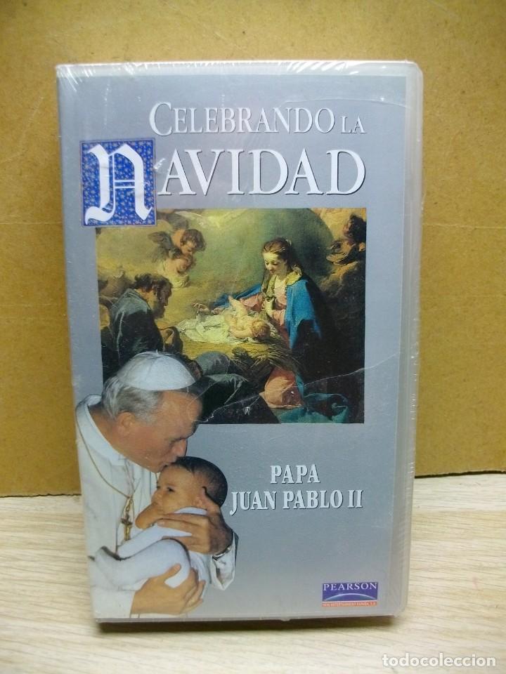 Video e DVD Musicali: PAPA JUAN PABLO II CELEBRANDO LA NAVIDAD EN VIDEO VHS NUEVO y PRECINTADO