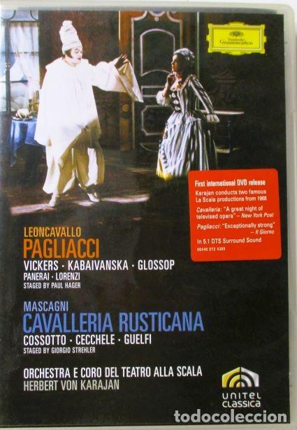 V&iacute;deos y DVD musicales: Leoncavallo Pagliacci. DVD - Foto 1