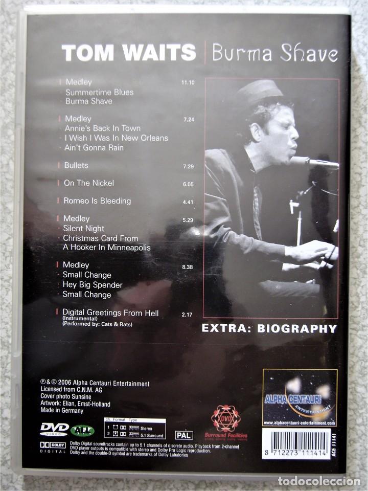 V&iacute;deos y DVD musicales: TOM WAITS.BURNA SHAVE - Foto 2
