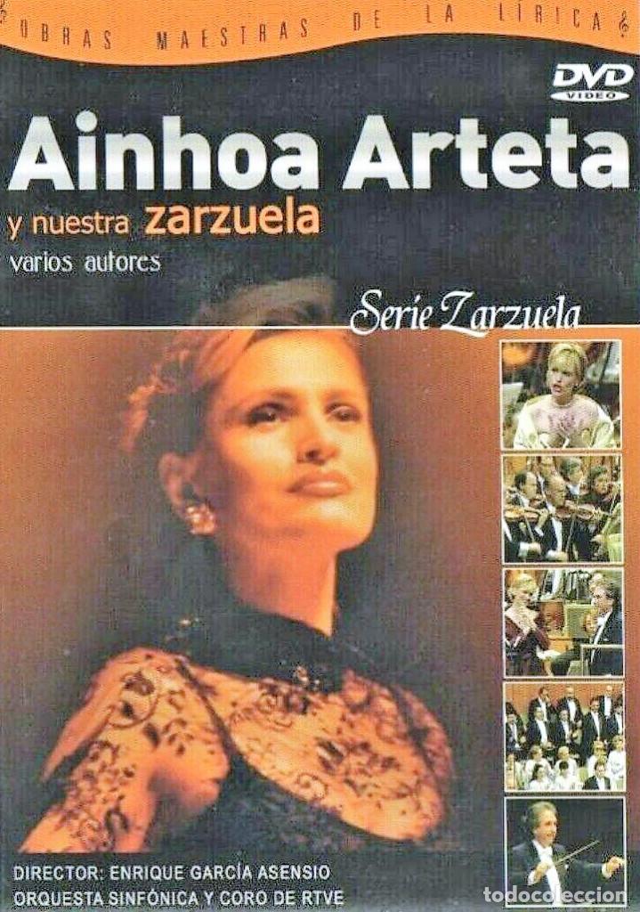 V&iacute;deos e DVD Musicais: Zarzuela Ainhoa Arteta/ Concierto en el Teatro Monumental de Madrid 1996 PRECINTADO NUEVO