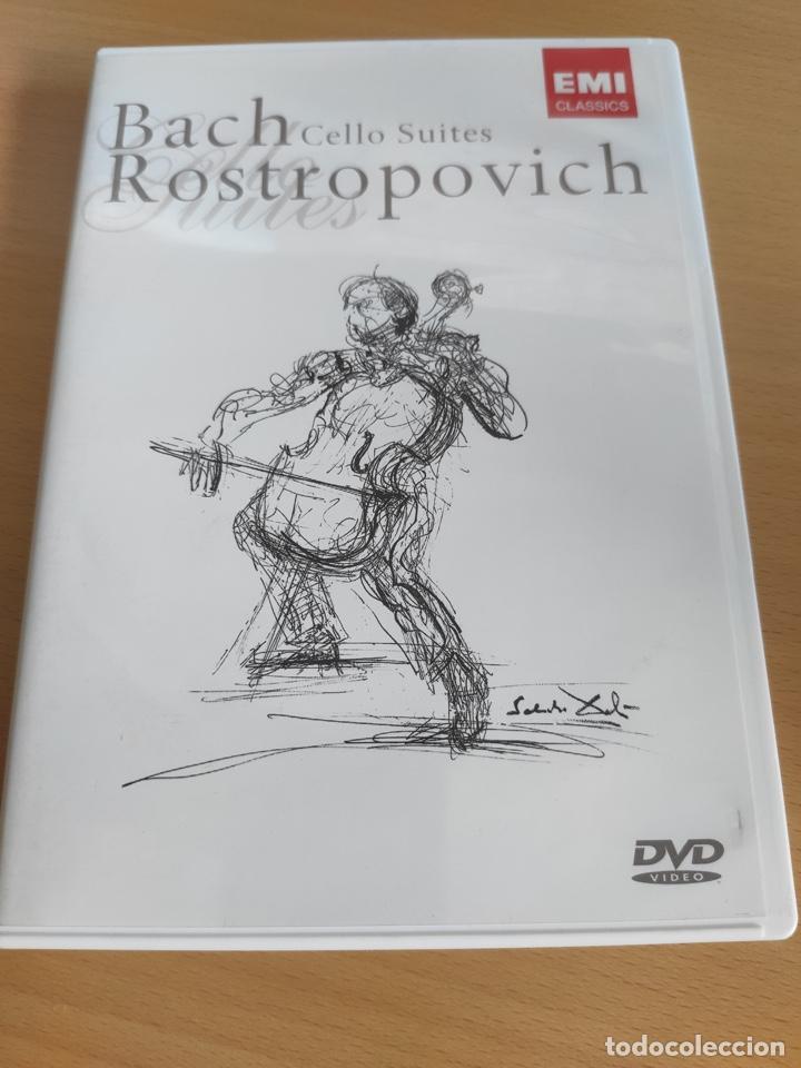V&iacute;deos y DVD musicales: Rostropovich Bach cello suites - Foto 1
