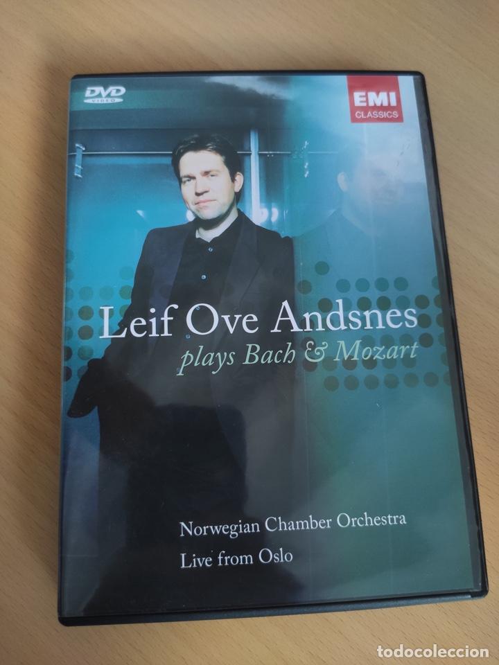 V&iacute;deos e DVD Musicais: Leif Ove Andsnes plays Bach & Mozart Norwegian Chamber Orchestra