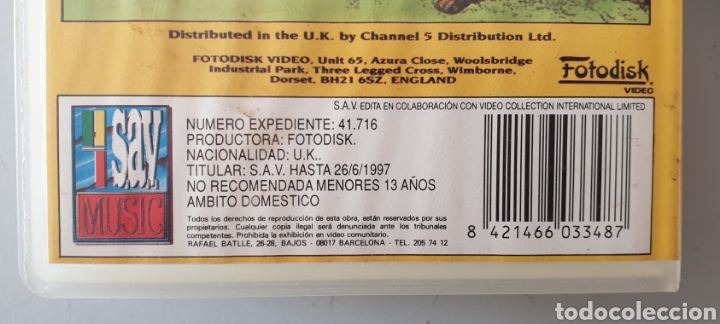 V&iacute;deos y DVD musicales: VHS GWAR - Live From Antarctica - Foto 3